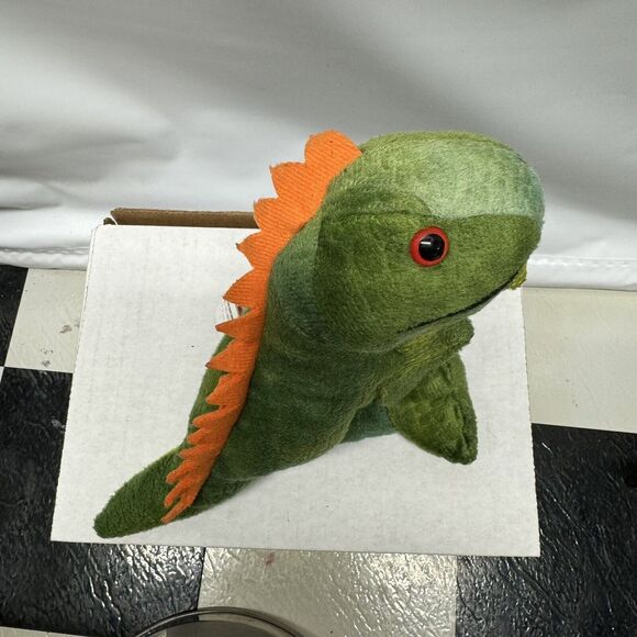 Wild Republic Iguana Wrist Hugger Plush Slap Bracelet 8" Lizard Stuffed Animal - Picture 8 of 11